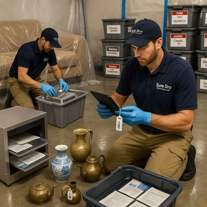 Content Protection and Restoration process in Sunset Park, NY