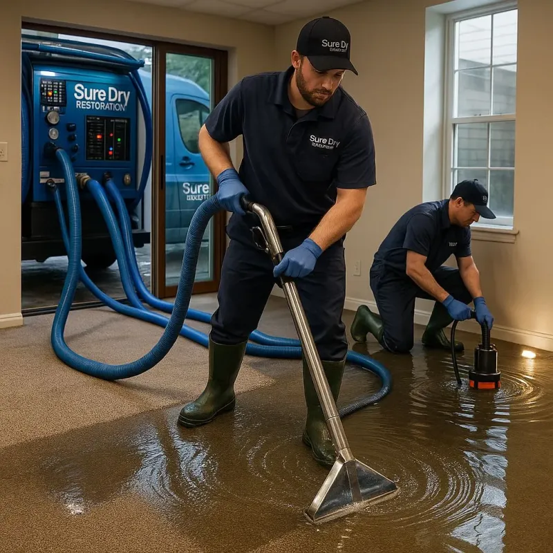 Water Extraction and Removal process in Sunset Park, NY